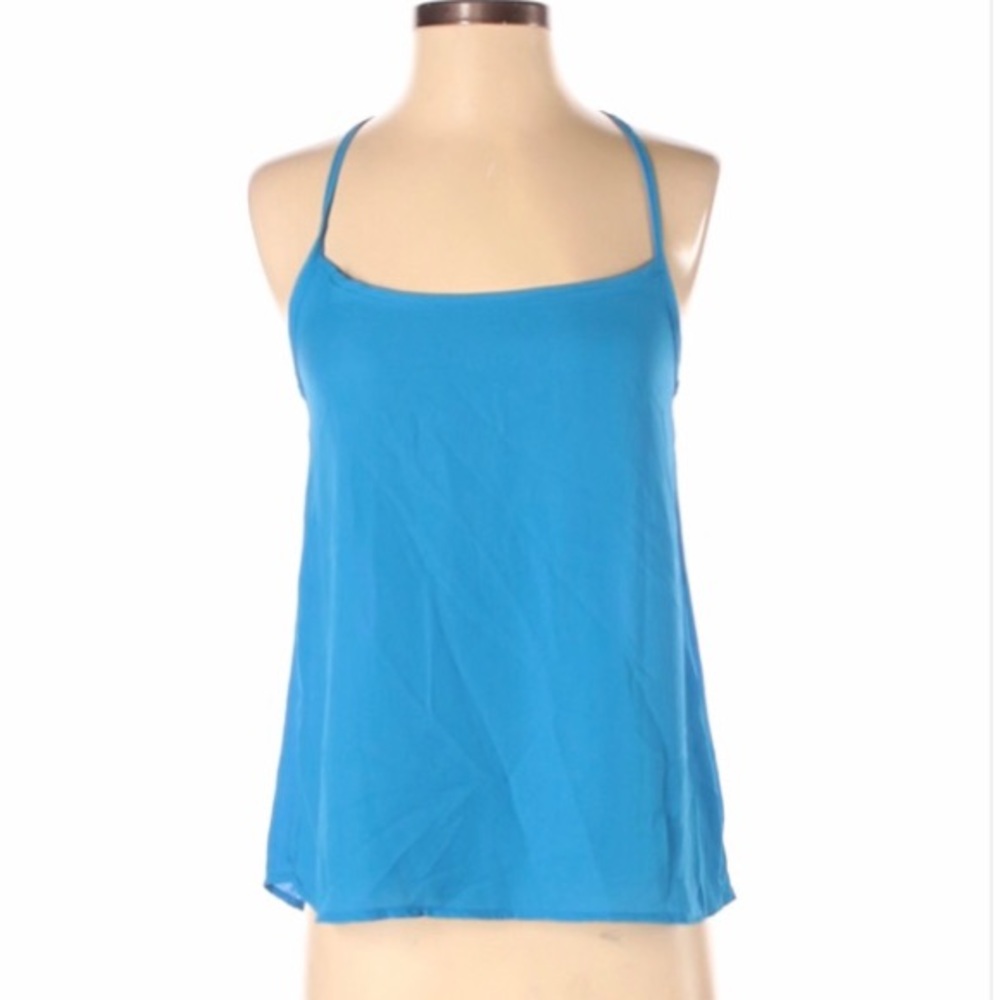 Bella D. Blue Bohemian Halter Top